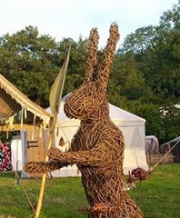 Boxing Hare Sculptures