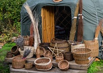 An Assortment of Wicker Wares