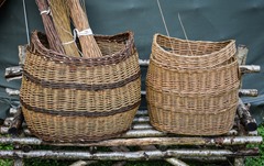 Commissioned Log Baskets